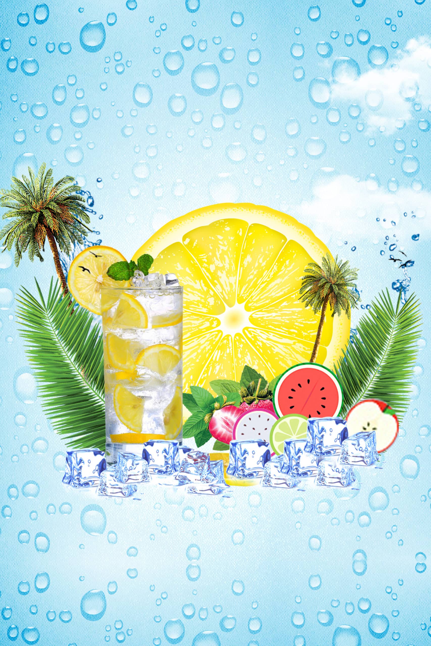 —Pngtree—ice cube summer cold drink 943495 scaled