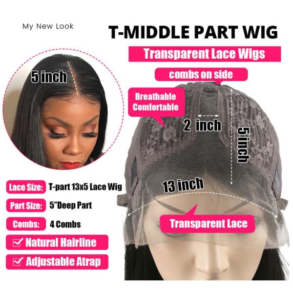 Pixie Cut Wig Lace Front Human Hair Wig Brazilian Wig Straight Lace Front Wigs For Women 3 1