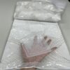2022 Latest Nigerian Groom Net Mesh Tulle Lace Sequins Lace Fabrics White Nigerian Lace Fabrics For