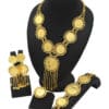 ANIID 24K Gold Plated Coin Tassel Pendant Necklace Jewelry Sets Ethiopian Party Bride Wedding Luxury Necklace 7 1.jpg 640x640 7 1
