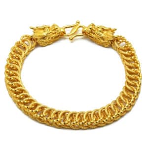 ANIID 24k Gold Plated Dragon Head Necklace Set For Men Wedding Heavy Punk Rock Hip Hop 1 1.jpg 640x640 1 1
