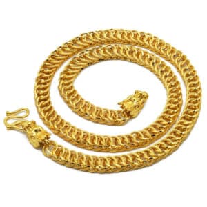 ANIID 24k Gold Plated Dragon Head Necklace Set For Men Wedding Heavy Punk Rock Hip Hop 2 1.jpg 640x640 2 1
