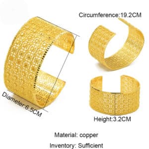 ANIID African Gold Plated Cuff Bangles For Women Moroccan Jewellery Wedding Gifts Dubai Indian Copper Bangles 1 1.jpg 640x640 1 1