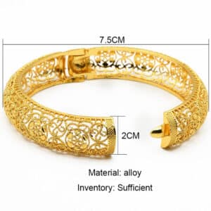ANIID Bracelets Bangles Charm Women Jewelry Gold Custom Wholesale Designer 24K Plated Chain Femmes Adjustable Luxury 2 1