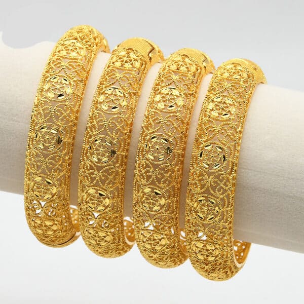 ANIID Bracelets Bangles Charm Women Jewelry Gold Custom Wholesale Designer 24K Plated Chain Femmes Adjustable Luxury 4 1