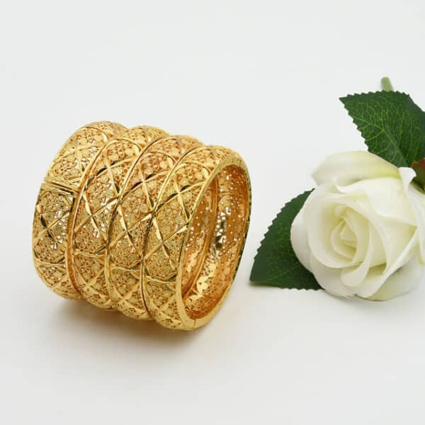ANIID Dubai 24K Gold Color Hand Bracelet And Bangles Women Designer African Charm New Luxury High 3 1.jpg 640x640 3 1