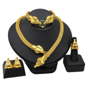 ANIID Dubai African Jewelry Sets For Women Big Animal Indian 24K Gold Plated Jewelery Nigerian Necklace 4 1.jpg 640x640 4 1