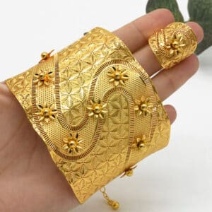 ANIID Dubai Bangle With Ring For Women Big Adjustable Gold Color Bracelets Indian Cuff Bangles Wedding 3 1.jpg 640x640 3 1