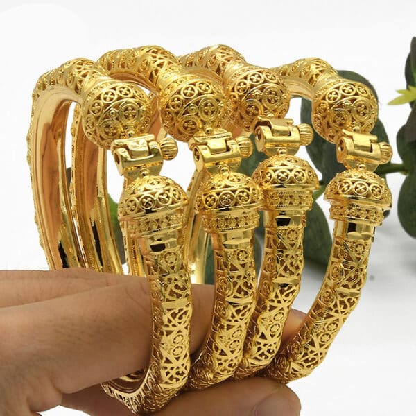 ANIID Dubai Gold Color Bracelet For Women Ethiopian Luxury Designer Women s Jewelry With Turnbuckle Indian 12 1.jpg 640x640 12 1
