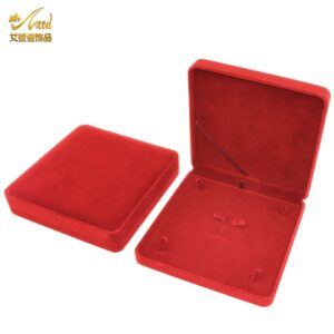 ANIID Gift Box Jewelry Flannel Storage Organizer Packaging Boxes Large Size Jeweler Sets Display Ring Necklace