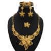 ANIID Indian Necklace Set Wedding Dubai Gold Plated Jewelry Sets For Women Bracelet Earring Ring Bridal 5 1.jpg 640x640 5 1
