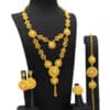 ANIID Indian luxury Gold Plated Necklace Bracelet Jewelry Set Nigerian African Women Bridal Wedding Party 24k 3 1.jpg 640x640 3 1