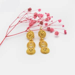 ANIID Jewelery Set Dubai Gold Color Earrings For Women 2022 Charms Womens Accessories Big Necklace Set 4 1