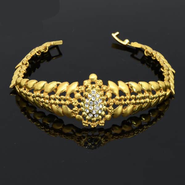 ANIID Necklace Jewelery Sets For Women 24K Gold Plated Dubai Bracciale Eritrean Wedding Collection Hawaiian Metal 2 2