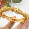 ANIID Women Charm Bracelet Bangle 24K Gold Color Jewelry Dubai Flower Bangle Brand African Designer Ethiopian 14 1.jpg 640x640 14 1