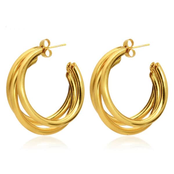 ANIID Women s Earrings 2022 Round Stud Earrings New Minimalism Luxury Designer Indian Gold Plated Jewelry 5.jpg 640x640 5