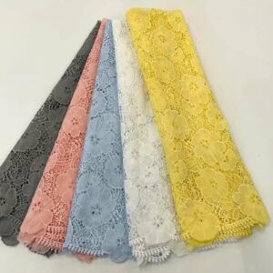 African Chiffon Lace Fabric 2022 High Quality Lace Material Nigerian French African Lace Fabric For Women 1
