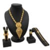 African Dubai Jewelry Set For Women 24K Gold Color Nigerian Wedding Necklace Bracelet Earring Set Jewelery 1.jpg 640x640 1