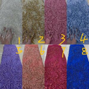 African Groom Lace Fabric 2022 High Quality Lace Sequence Lace For Nigerian Wedding Party Dress Embroidery 1