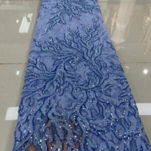 African Groom Lace Fabric 2022 High Quality Lace Sequence Lace For Nigerian Wedding Party Dress Embroidery 3