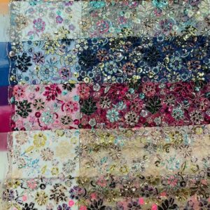 African Lace Fabric 2022 High Quality Lace Beads Groom Sequins Material Nigerian French Lace Fabric For 1