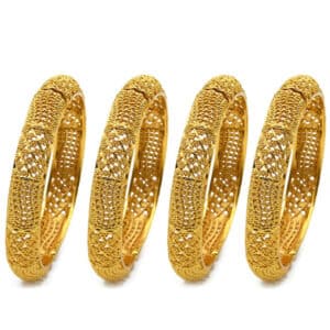 Bangles For Women Indian With Designer Charms Balls Dubai 24K Gold Plated Ethiopian African Jewelry Dubai 12 1.jpg 640x640 12 1
