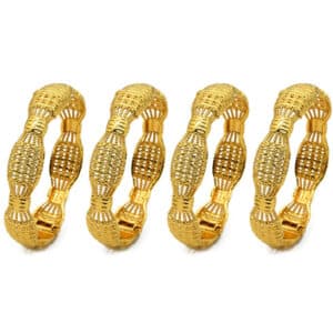 Bangles For Women Indian With Designer Charms Balls Dubai 24K Gold Plated Ethiopian African Jewelry Dubai 13 1.jpg 640x640 13 1
