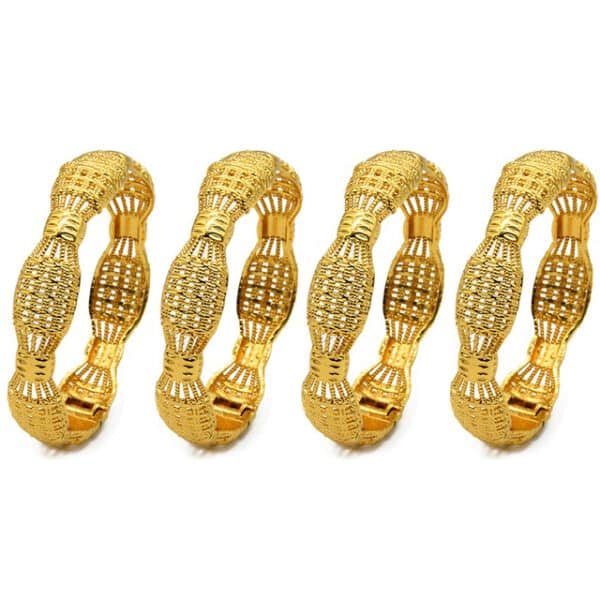 Bangles For Women Indian With Designer Charms Balls Dubai 24K Gold Plated Ethiopian African Jewelry Dubai 13 1.jpg 640x640 13 1