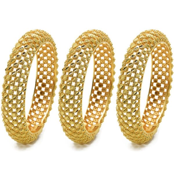 Bangles For Women Indian With Designer Charms Balls Dubai 24K Gold Plated Ethiopian African Jewelry Dubai 14.jpg 640x640 14
