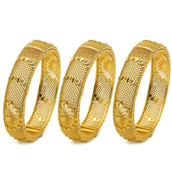 Dubai 24k Gold Plated Bangles Wedding Indian Bangle African Luxury Women Hard Bracelets Charm Ethiopian Arabic 14.jpg 640x640 14