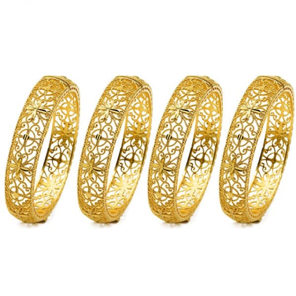 Dubai 24k Gold Plated Bangles Wedding Indian Bangle African Luxury Women Hard Bracelets Charm Ethiopian Arabic 2 1.jpg 640x640 2 1