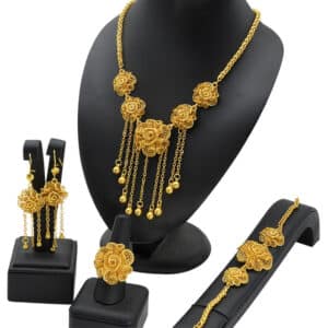 Luxury Dubai Jewelry Set 24K Gold Plated Big Nigerian Indian Necklaces Earrings Rings Sets Flower With 1 1.jpg 640x640 1 1