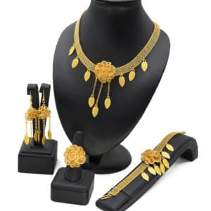 Luxury Dubai Jewelry Set 24K Gold Plated Big Nigerian Indian Necklaces Earrings Rings Sets Flower With 4 1.jpg 640x640 4 1