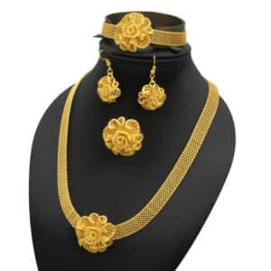 Luxury Dubai Jewelry Set 24K Gold Plated Big Nigerian Indian Necklaces Earrings Rings Sets Flower With 5 1.jpg 640x640 5 1