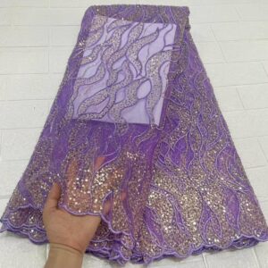 Nigerian Groom Sequence Tulle Lace Fabrics 2022 High Quality Lace Luxury African Sequins French Tulle Laces