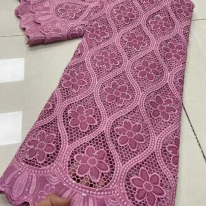 Nigerian Lace Fabric 2022 High Quality Lace African Lace Fabric Cotton Lace Guipure Cord Lace Fabric 2