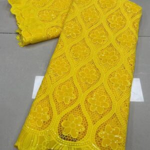 Nigerian Lace Fabric 2022 High Quality Lace African Lace Fabric Cotton Lace Guipure Cord Lace Fabric 3