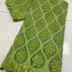 Nigerian Lace Fabric 2022 High Quality Lace African Lace Fabric Cotton Lace Guipure Cord Lace Fabric