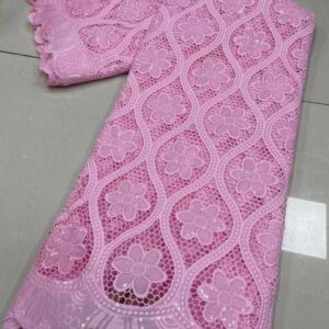 Nigerian Lace Fabric 2022 High Quality Lace African Lace Fabric Cotton Lace Guipure Cord Lace Fabric 5