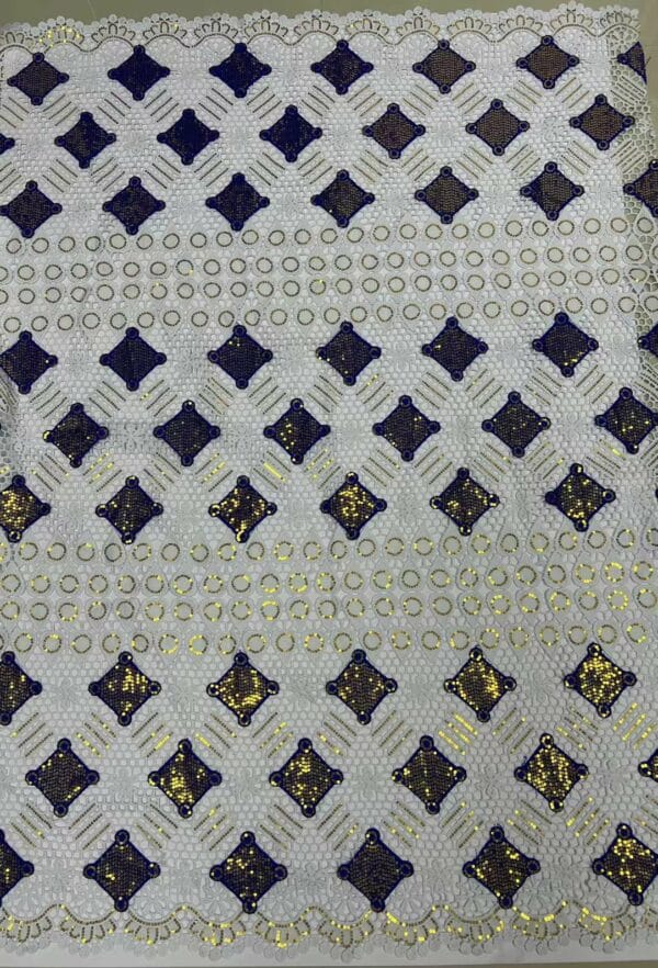 Nigerian Lace Fabric For Party Wedding Dress Women 2022 High Quality Milk Silk Cord Lace Fabric 1