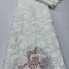 Nigerian Water Soluble Cord Lace Fabric 2022 High Quality Lace 5 Yards French Lace Fabric African
