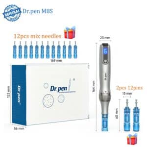 Dr pen M8S Plus Wireless Electric for Smoothing Fine Lines Wrinkles Reducing Little Scar Shrinking Pores