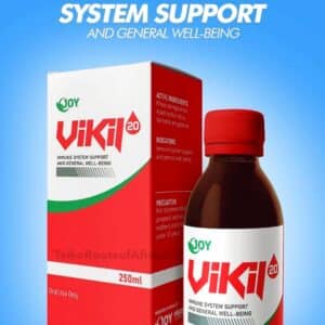 Vikil 20 for Immune System Support and General Well-being (30 Bottles in a box)
